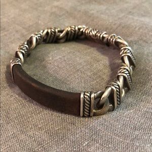 David Yurman ID bracelet